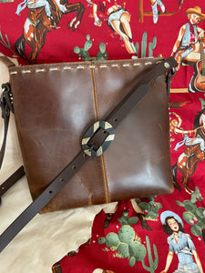 Leather Tote Slingbag